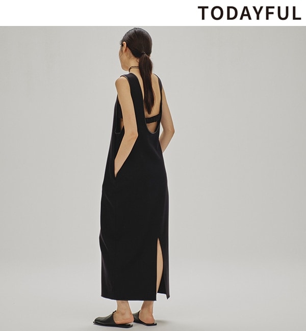 TODAYFUL トゥデイフル Uneck Piping Dress 12510313