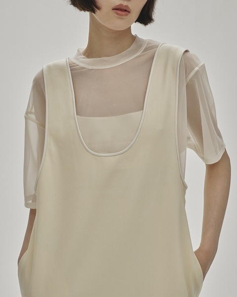 TODAYFUL／　Uneck Piping Dress TODAYFUL】Uneck Piping Dress ※納期5/中～6/中 | selec
