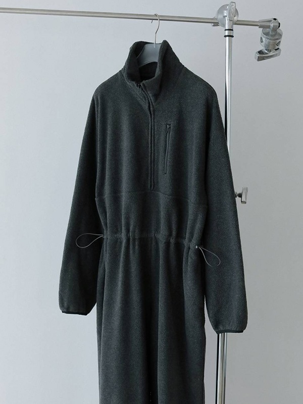 anuke アンヌーク Fleece Halfzip Combinaison 62520313 /キャンセル