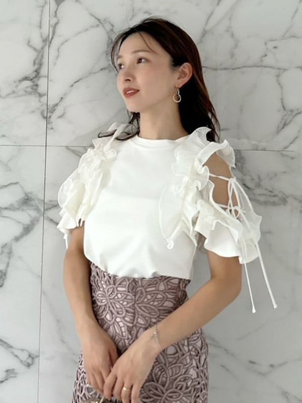 ��SALE50%OFF��SNIDEL ���ʥ��ǥ�  �ץ꡼�ĥե�륫�åȥץ륪���С� SWCT254128 /����󥻥������Բľ��ʡ������ˤ�15���ޤ�¨��ȯ��(���˰ʳ�)��