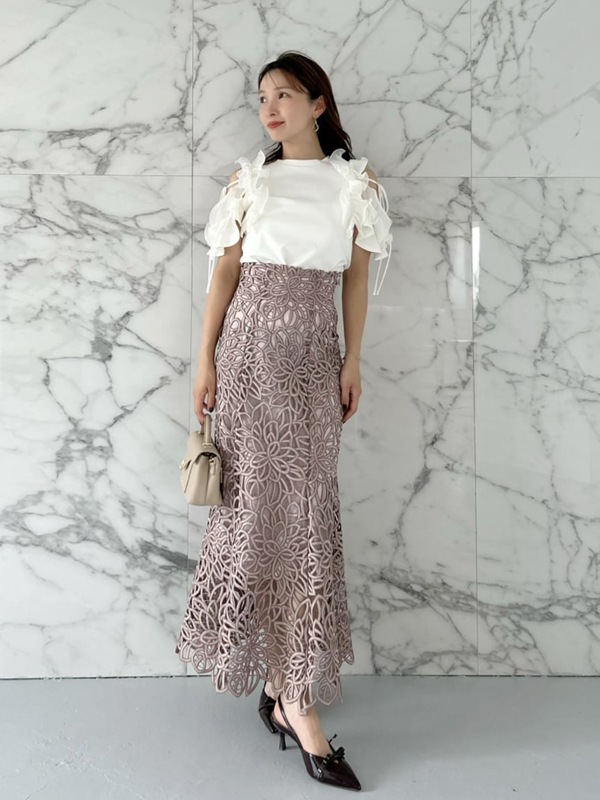 ��SALE50%OFF��SNIDEL ���ʥ��ǥ�  �ץ꡼�ĥե�륫�åȥץ륪���С� SWCT254128 /����󥻥������Բľ��ʡ������ˤ�15���ޤ�¨��ȯ��(���˰ʳ�)��