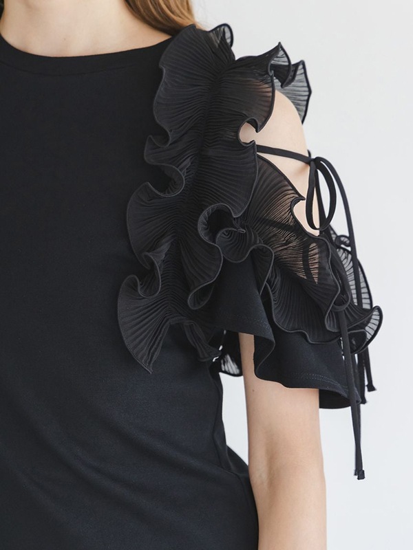 ��SALE50%OFF��SNIDEL ���ʥ��ǥ�  �ץ꡼�ĥե�륫�åȥץ륪���С� SWCT254128 /����󥻥������Բľ��ʡ������ˤ�15���ޤ�¨��ȯ��(���˰ʳ�)��