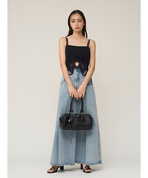 �ڴ��ָ���10%OFF��SNIDEL ���ʥ��ǥ�  �ѥɥ��å����㡼��ܥ��ȥ� SWGB261645  /����󥻥������Բľ��ʡ������ˤ�15���ޤ�¨��ȯ��(���˰ʳ�)��