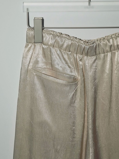 SALE60%OFF】anuke アンヌーク Piping Satin Pants 62510704