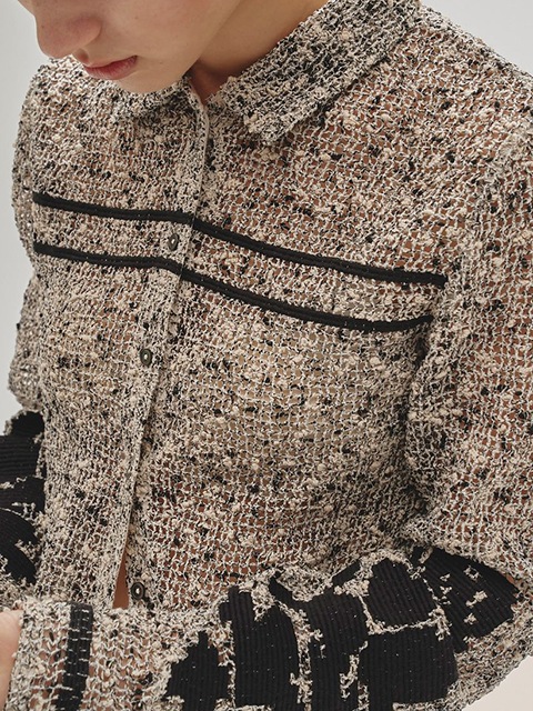 TODAYFUL トゥデイフル Embroidery Mesh Shirts 12520404