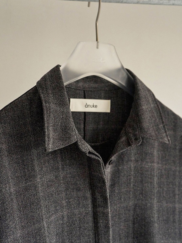 anuke ����̡��� Check Shirts Combinaison 62620309 /����󥻥������Բľ��ʡ������ˤ�15���ޤ�¨��ȯ��(���˰ʳ�)��
