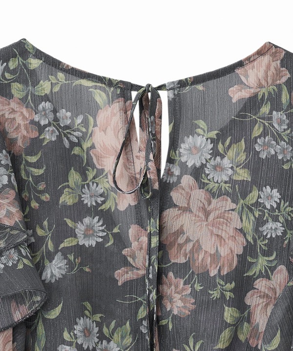 SALE30%OFF】COCODEAL ココディール ラッフルフラワーギャザーブラウス