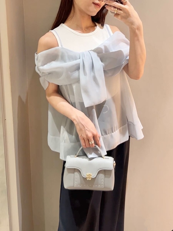 SALE50%OFF】SNIDEL スナイデル デザインブラウスセットノースリ