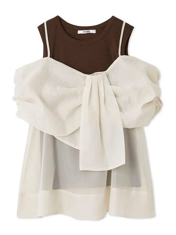 ��SALE50%OFF��SNIDEL ���ʥ��ǥ�  �ǥ�����֥饦�����åȥΡ����ꥫ�åȥ��� SWCT254248  /����󥻥������Բľ��ʡ������ˤ�15���ޤ�¨��ȯ��(���˰ʳ�)��