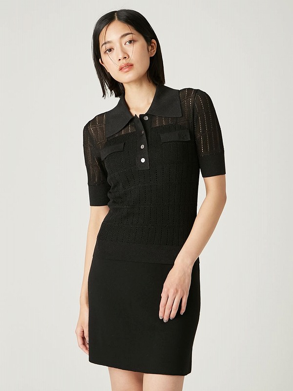 期間限定20%OFF】FRAY I.D フレイアイディー アイレットシアー