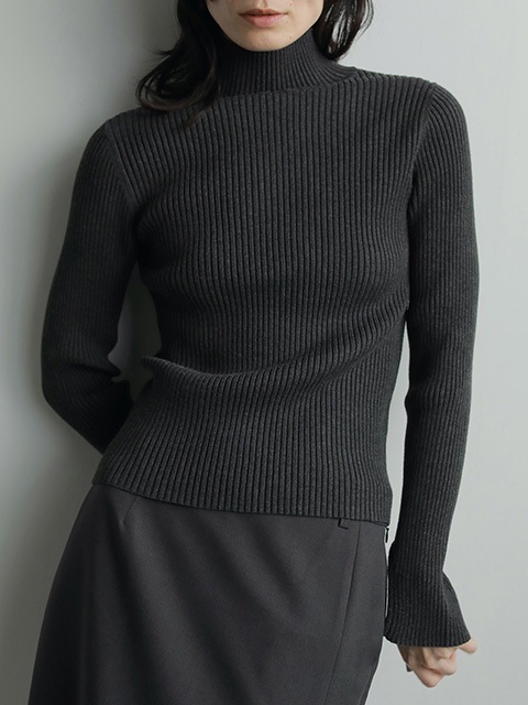 anuke ����̡���  Slit Turtle Knit 62520530 /����󥻥������Բľ���  �������ˤ�15���ޤ�¨��ȯ��(���˰ʳ�)��