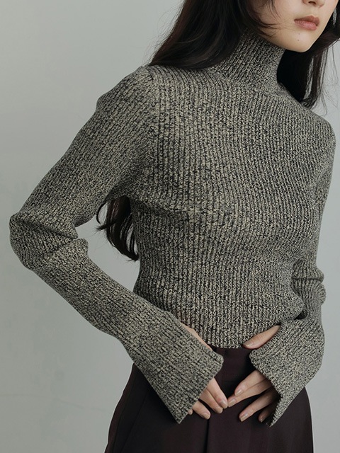 anuke ����̡���  Slit Turtle Knit 62520530 /����󥻥������Բľ���  �������ˤ�15���ޤ�¨��ȯ��(���˰ʳ�)��