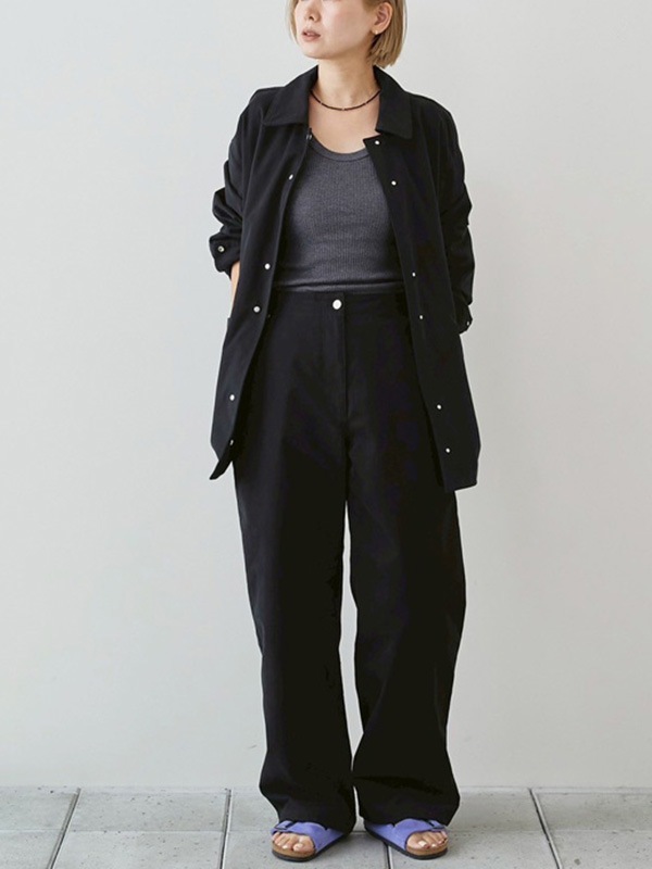 TODAYFUL �ȥ��ǥ��ե�  Boyfriend Cotton Pants 12610702  /����󥻥������Բľ��� �������ˤ�15���ޤ�¨��ȯ��(���˰ʳ�)��