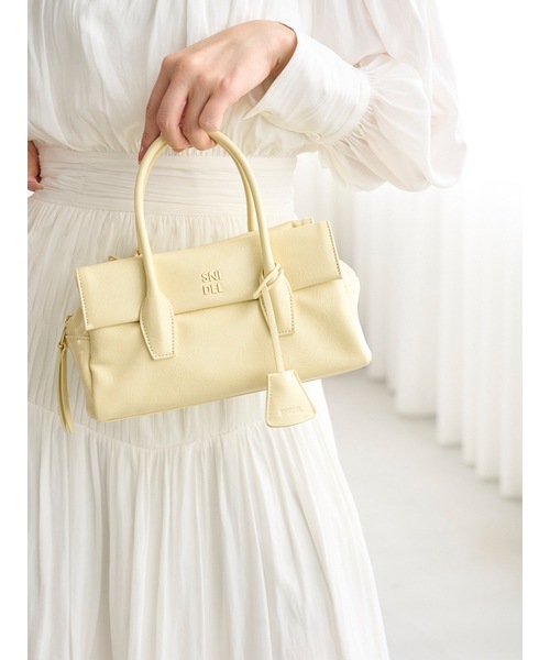 期間限定10%OFF】SNIDEL スナイデル フラップボストンバッグ