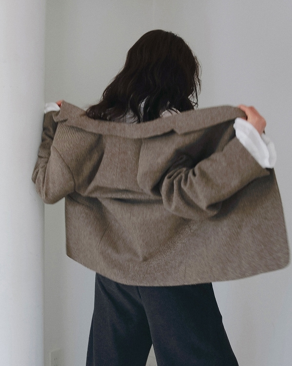 anuke ����̡��� Herringbone Wool Jacket 62620104 /����󥻥������Բľ��ʡ������ˤ�15���ޤ�¨��ȯ��(���˰ʳ�)��