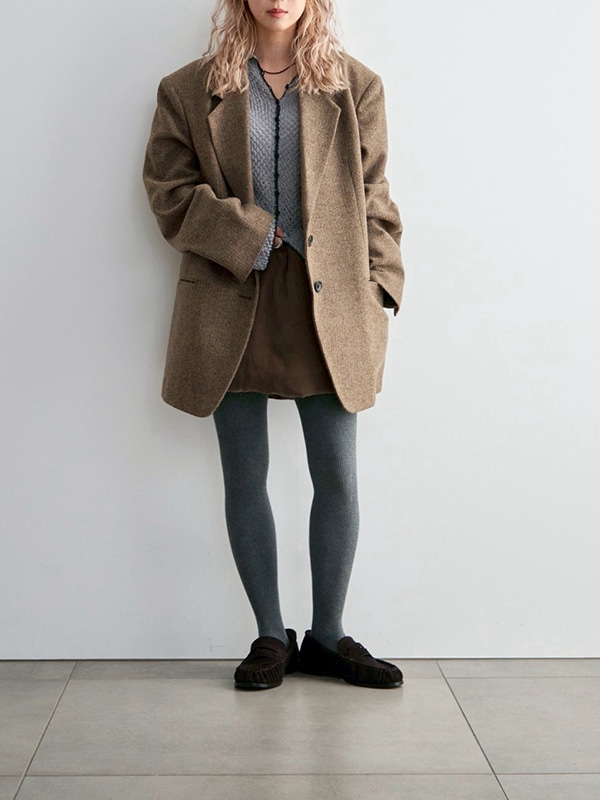 anuke ����̡��� Herringbone Wool Jacket 62620104 /����󥻥������Բľ��ʡ������ˤ�15���ޤ�¨��ȯ��(���˰ʳ�)��