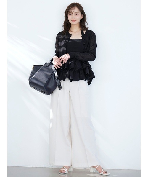 ��SALE20%OFF��SNIDEL ���ʥ��ǥ�  ��åե�ƥ������ɥ٥��˥åȥץ륪���С� SWNT262056  /����󥻥������Բľ��� �������ˤ�15���ޤ�¨��ȯ��(���˰ʳ�)��