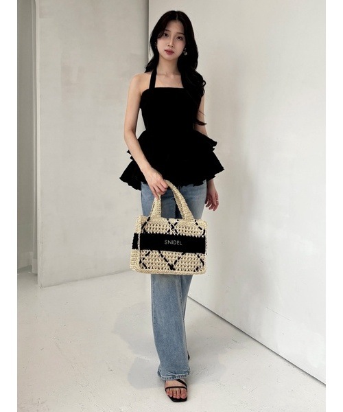 ��SALE20%OFF��SNIDEL ���ʥ��ǥ�  ��åե�ƥ������ɥ٥��˥åȥץ륪���С� SWNT262056  /����󥻥������Բľ��� �������ˤ�15���ޤ�¨��ȯ��(���˰ʳ�)��