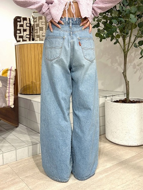 SALE50%OFF】Ungrid アングリッド ウエストタックカーブデニム