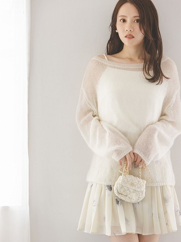 期間限定15%OFF】SNIDEL スナイデル シアーモヘヤルーズプルオーバー