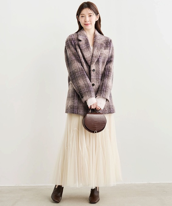 SOLD OUT】COCODEAL ココディール プリーツマチチュールスカート