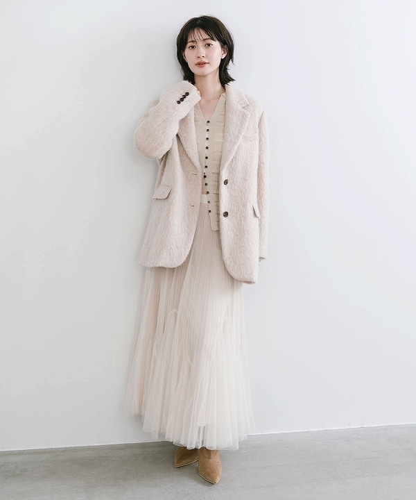 SOLD OUT】COCODEAL ココディール プリーツマチチュールスカート