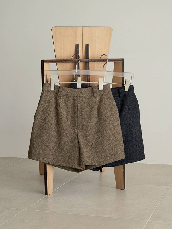 anuke ����̡��� Herringbone Short Pants 62620718 /����󥻥������Բľ��ʡ������ˤ�15���ޤ�¨��ȯ��(���˰ʳ�)��