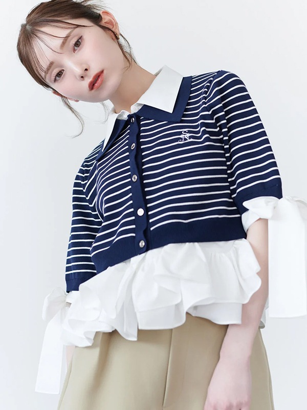 ��SALE40%OFF��SNIDEL ���ʥ��ǥ�  ����ĥ쥤�䡼�ɥ˥åȥץ륪���С� SWNT262091  /����󥻥������Բľ��� �������ˤ�15���ޤ�¨��ȯ��(���˰ʳ�)��