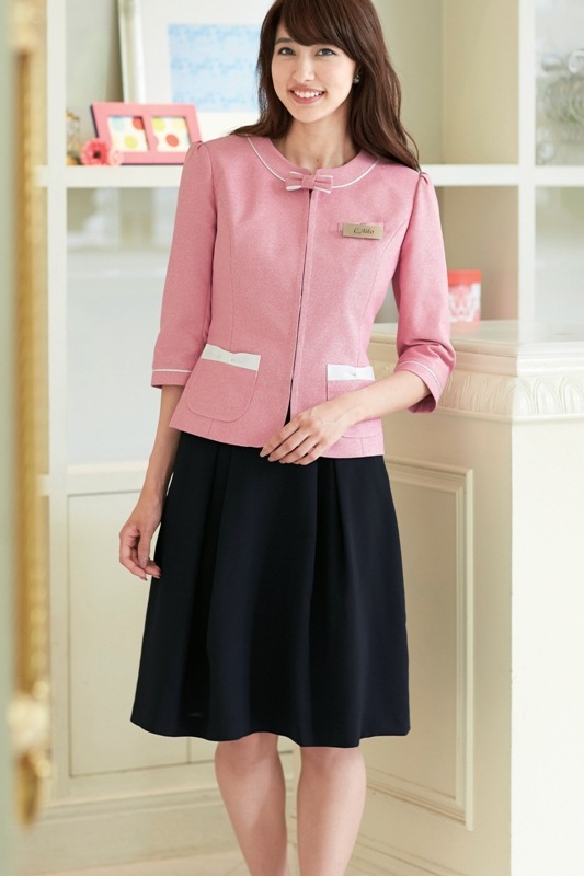 のんです！ enjoie(アンジョア) フレアスカート 56157 | UNIPRO OFFICE WEAR