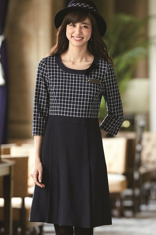 enjoie アンジョア　ワンピース enjoie (アンジョア) ワンピース 66570 | UNIPRO OFFICE WEAR