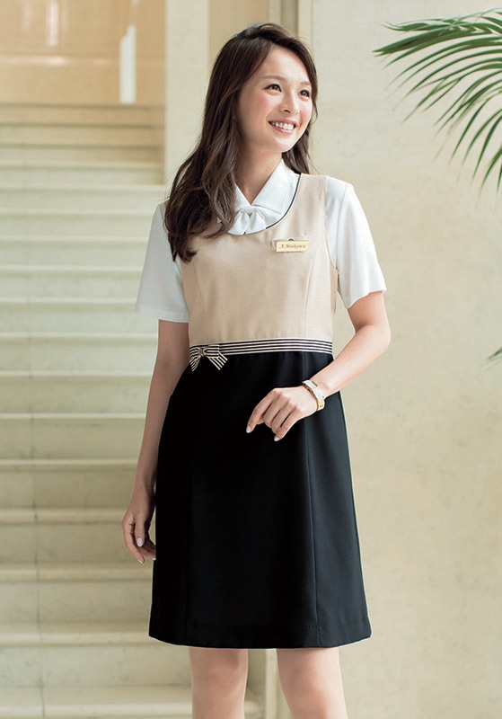 enjoie(アンジョア) ジャンパースカート 66370 | UNIPRO OFFICE WEAR