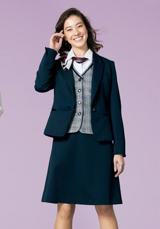 UNILADY (ユニレディ) セミフレアスカート U9826 | UNIPRO OFFICE WEAR