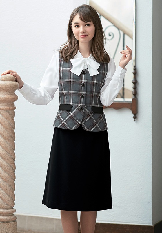 enjoie(アンジョア) Aラインスカート 51873 | UNIPRO OFFICE WEAR