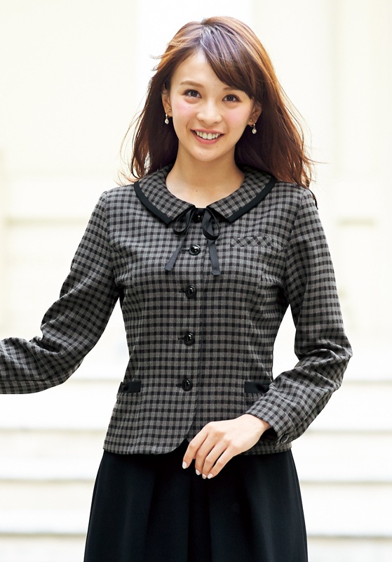 enjoie (アンジョア) 長袖オーバーブラウス 21005 | UNIPRO OFFICE