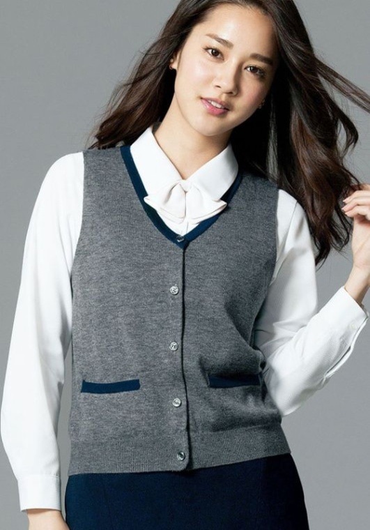 UNILADY (ユニレディ) ニットベスト U5124 | UNIPRO OFFICE WEAR