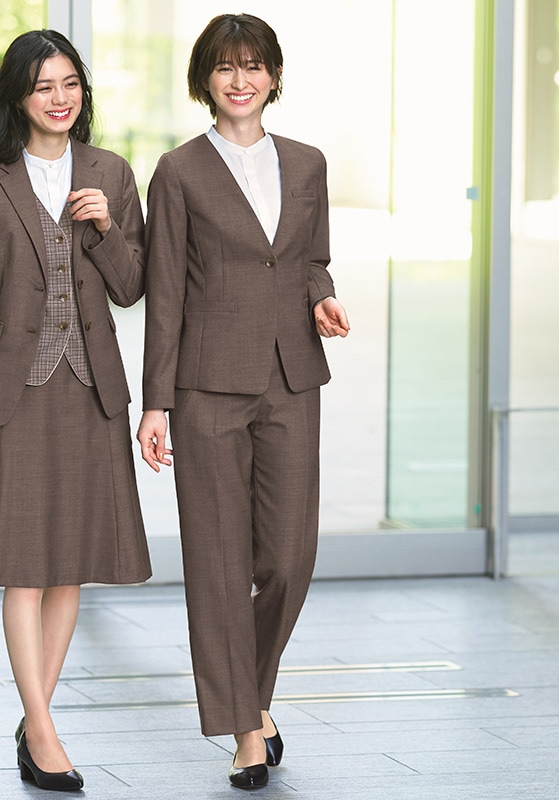 ENJOY (エンジョイ) テーパードパンツ EAL824 | UNIPRO OFFICE WEAR  