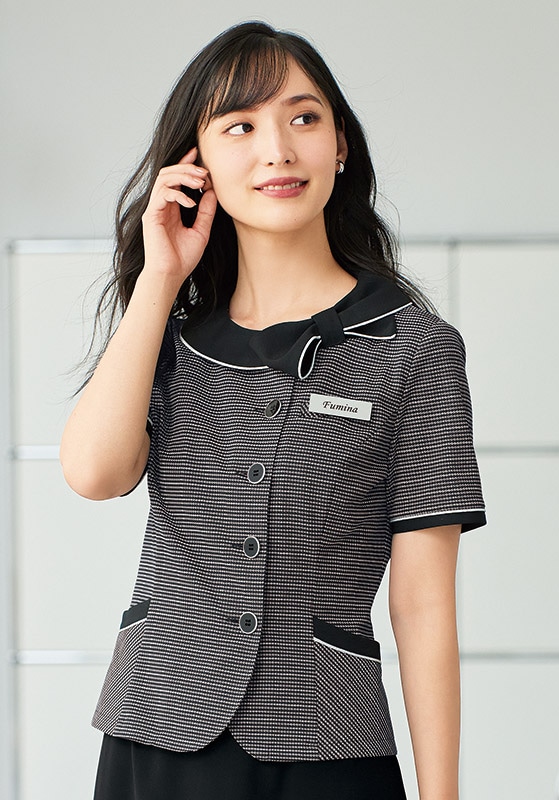 enjoie(アンジョア) オーバーブラウス 26502 | UNIPRO OFFICE WEAR