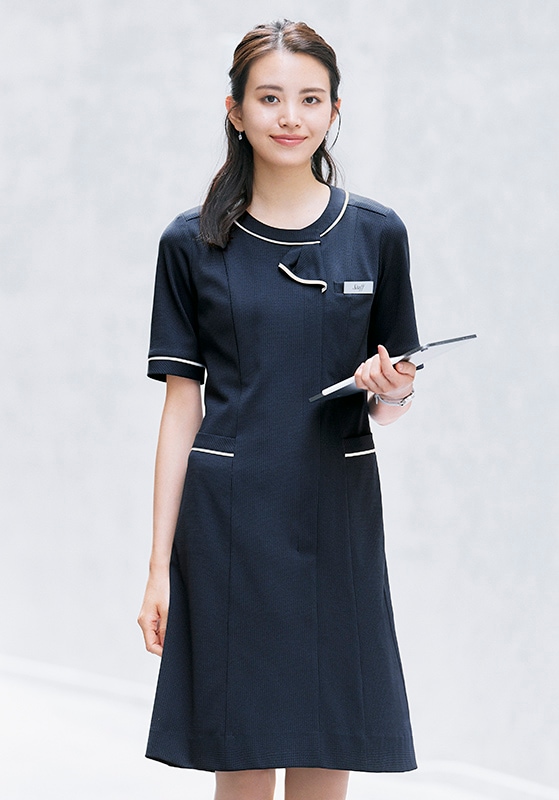 ボンマックス(BONOFFICE) 事務服 ジャンパースカート ワンピース13号 ボンマックス(BONOFFICE) 事務服 ジャンパースカート ワンピース13号