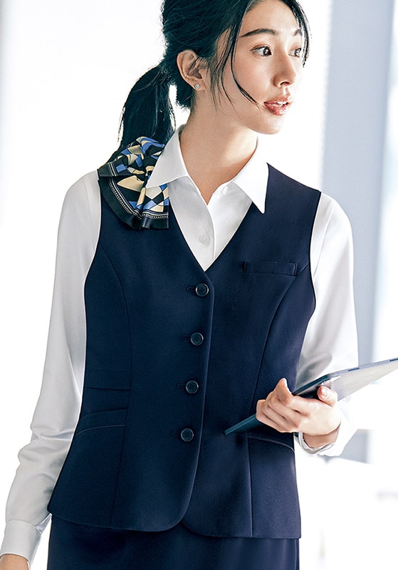 CAMPUS 50s ベスト UNILADY ユニレディ ベスト U5422 | UNIPRO OFFICE WEAR