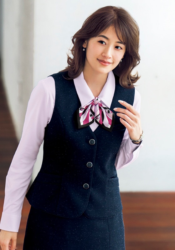 BONOFFICE (ボンオフィス) ニットベスト AV1261 BONMAX (ボンマックス