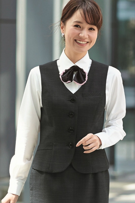 ♥アンジョア ベスト♥ 新品タグ付き】アンジョア 事務服 15号 ベスト