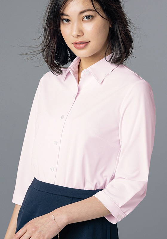 UNILADY(ユニレディ) 七分袖ニットブラウス U82151 | UNIPRO OFFICE