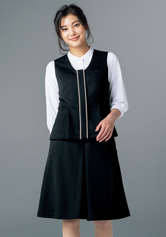 UNILADY ユニレディ　事務服　ジャケット　ベスト　スカート　ブラウスセット UNILADY (ユニレディ) ベスト U52251 | UNIPRO OFFICE WEAR