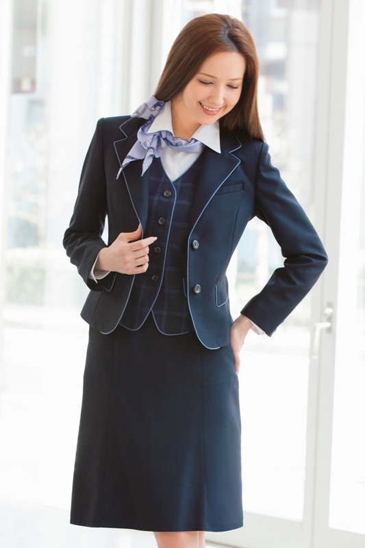 ENJOY (エンジョイ) 無地ジャケット EAJ311 | UNIPRO OFFICE WEAR 