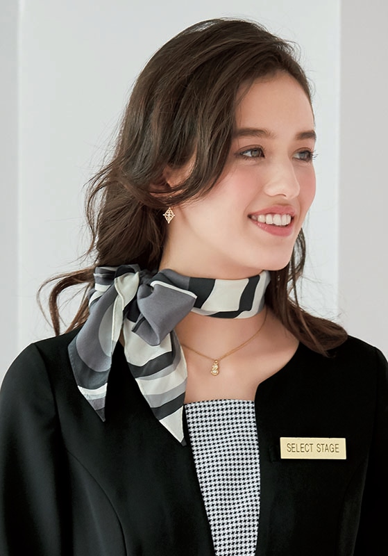 SELECT STAGE(セレクトステージ) スカーフ EM61 | UNIPRO OFFICE WEAR