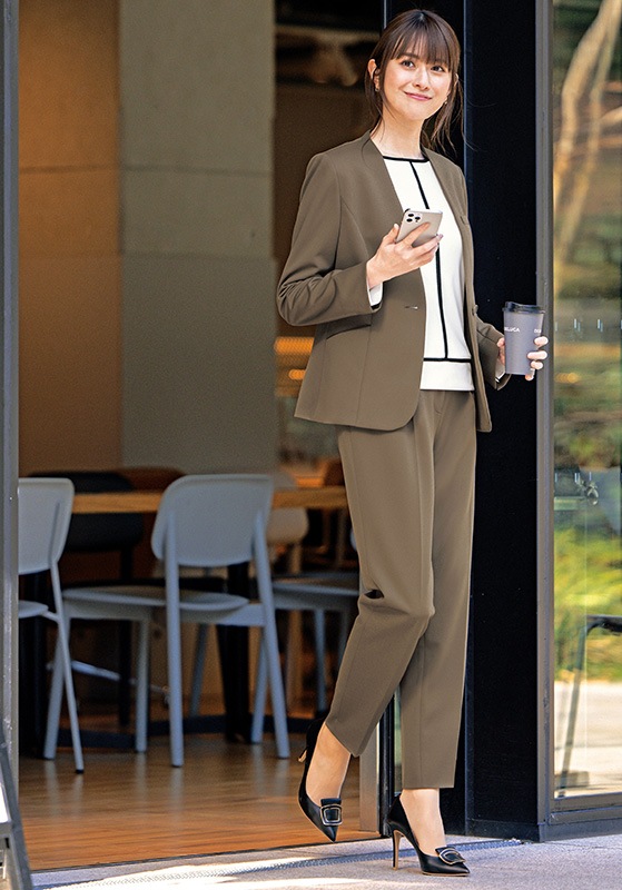 UNILADY(ユニレディ) テーラードパンツ U7225P | UNIPRO OFFICE WEAR