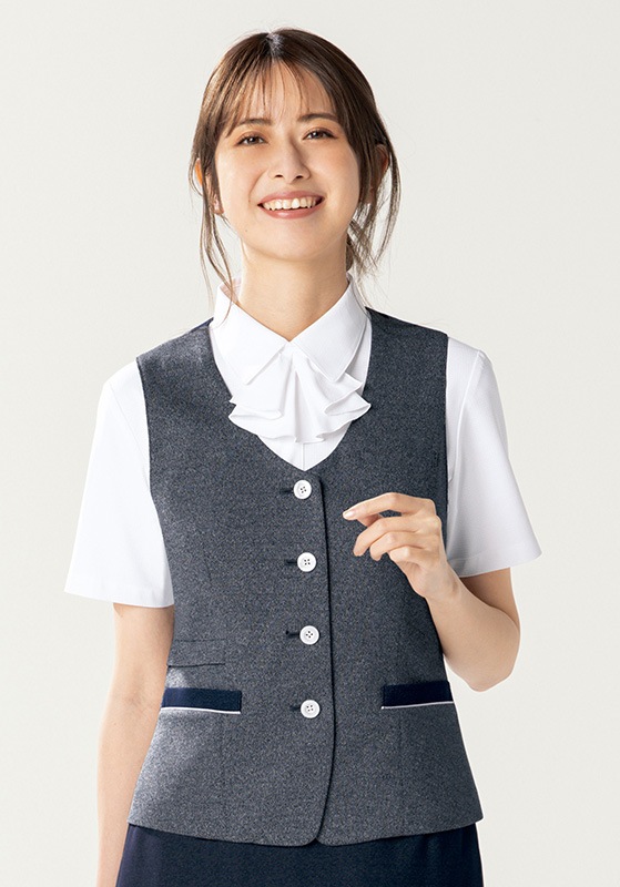 UNILADY (ユニレディ) ベスト U52251 | UNIPRO OFFICE WEAR