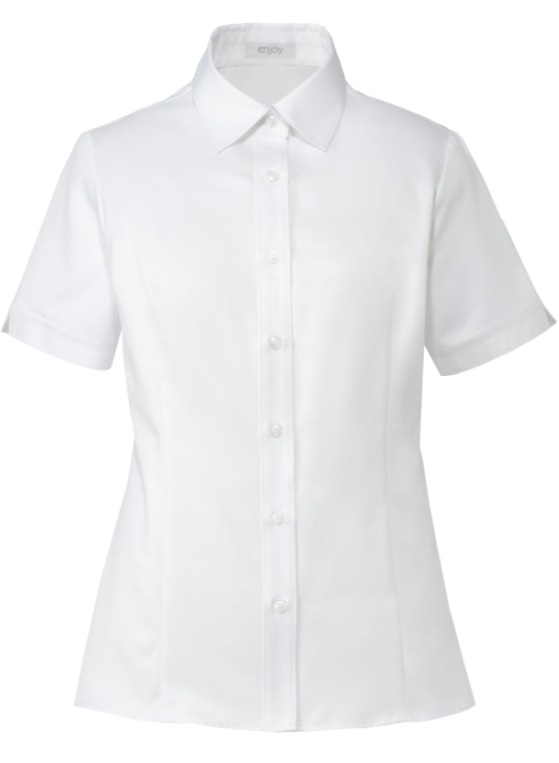 ENJOY(エンジョイ) 半袖ブラウス ESB594 | UNIPRO OFFICE WEAR 