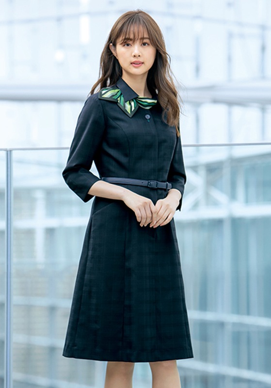 ALPHA PIER(アルファピア) ワンピース AR6892 | UNIPRO OFFICE WEAR