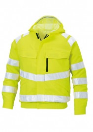 サンエス SUN-S 空調風神服 高視認性安全ブルゾン KF91500|春夏長袖|ブルゾン・ジャンパー